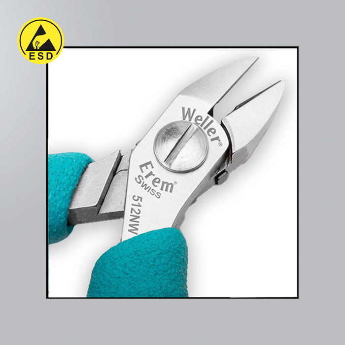 Erem 512NW - Oval Head Side Cutter - Semi Flush inc Safety Device for Wire Scraps ESD (E-512NW) Erem 512NW - Oval Head Side Cutter - Semi Flush inc Safety Device for Wire Scraps ESD (E-512NW)